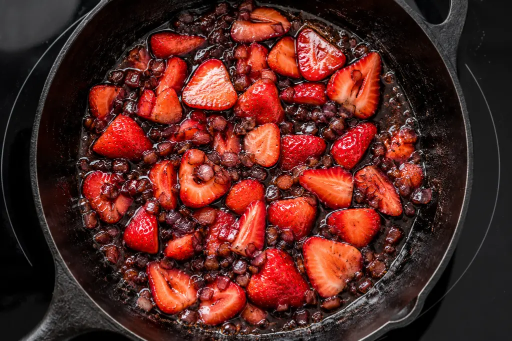Strawberry Balsamic Glazed Salmon Recipe 5 Strawberry balsamic glaze