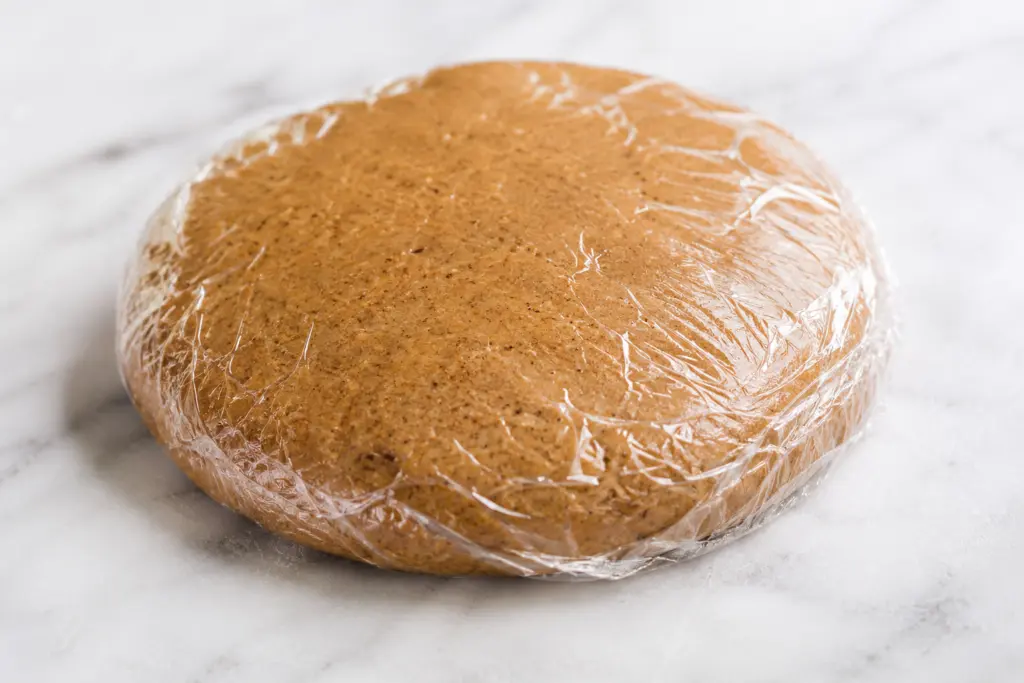 Chill the sourdough graham crackers Dough