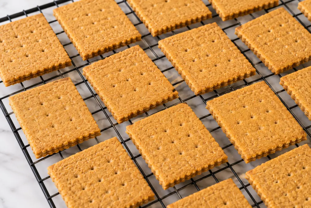 homemade sourdough graham crackers 