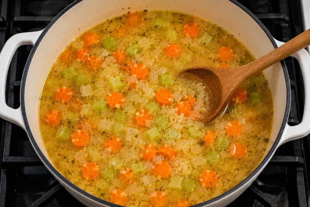 Chicken Lemon Rice Soup Recipe
