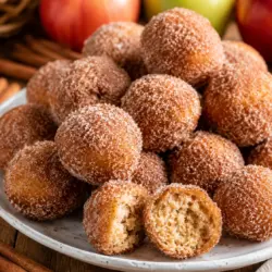 Easy Apple Cider Donut Holes Recipe 6 Apple Cider Donut Holes recipe card