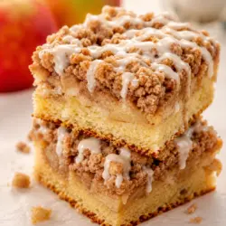The Best Apple Crumb Cake Recipe 8 Apple Crumb Cake Recipe Card