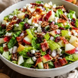 Autumn Chopped Salad Recipe 6 Autumn Chopped Salad Recipe Card