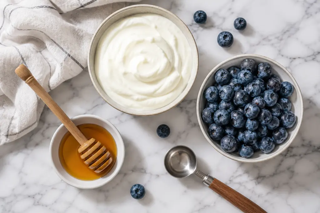 Easy Blueberry Greek Yogurt Bites Recipe 3 3-Ingredients For Blueberry Greek Yogurt Bites