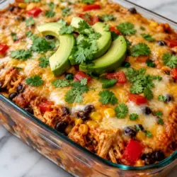 Easy High-Protein Chicken Enchilada Bowls with Cottage Cheese 7 Chicken Enchilada Bowls with Cottage Cheese Recipe Card