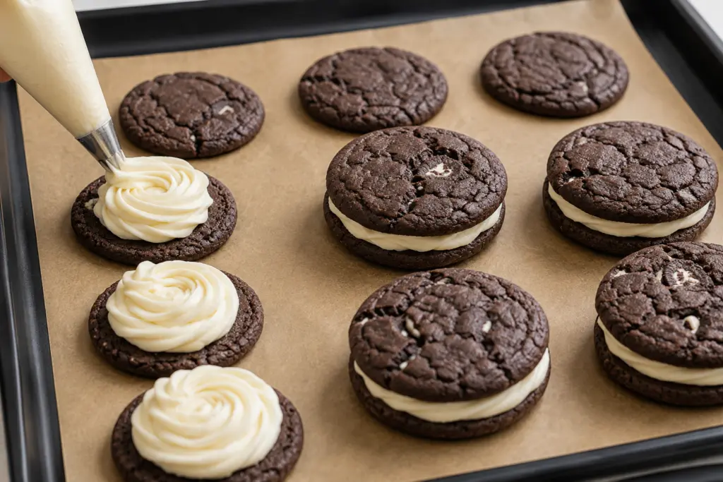 Sourdough Oreo Cookies 7 Sourdough Oreo Cookies Sandwiches in the Making