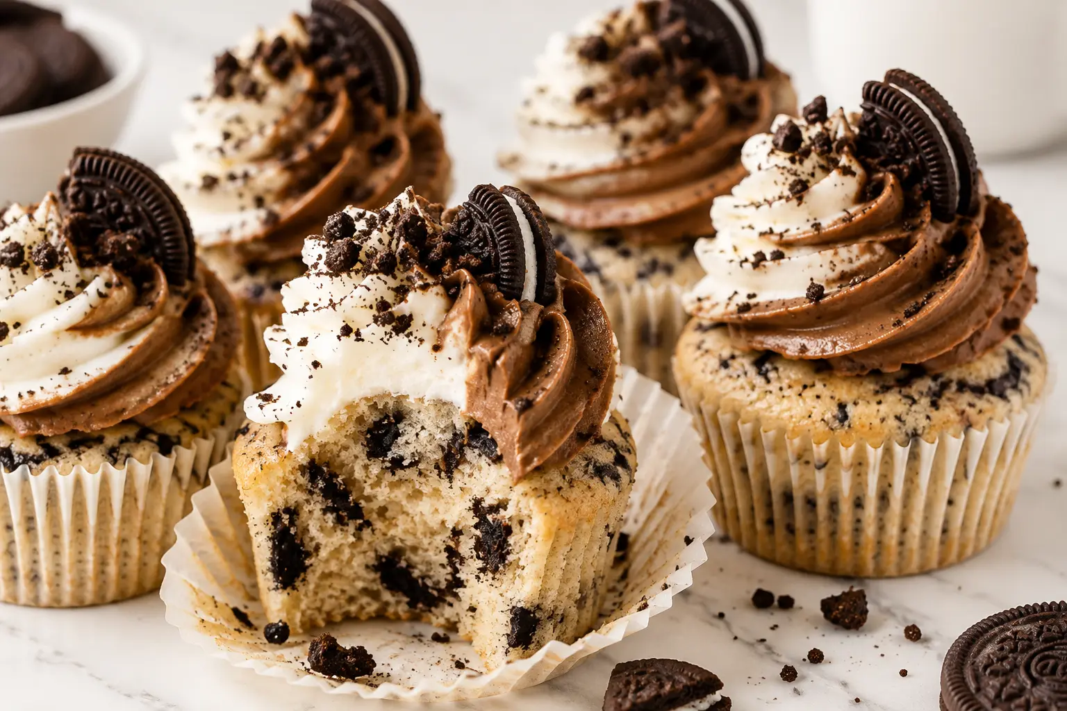 Cookies and Cream Cupcakes