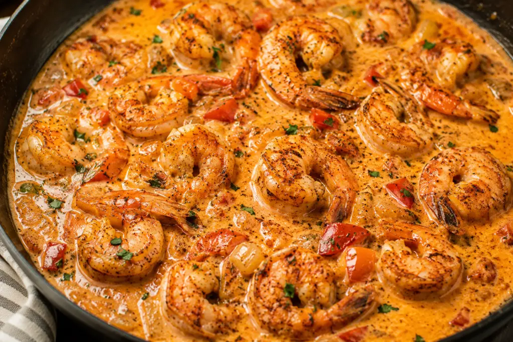 Creamy Cajun Shrimp