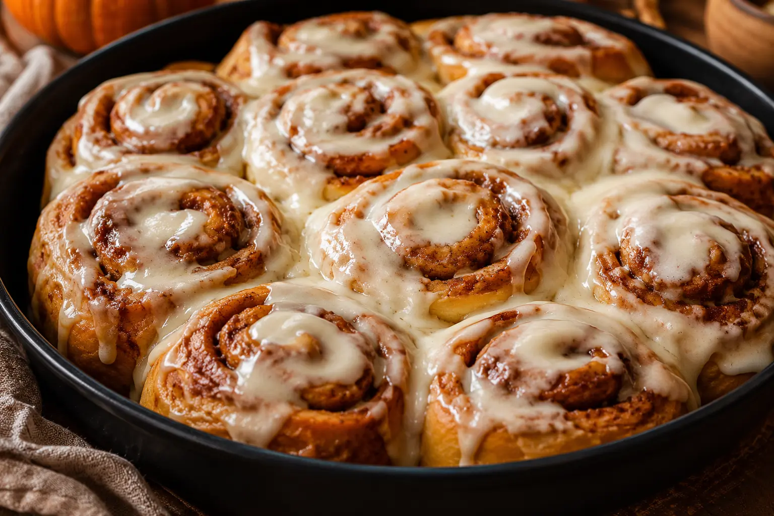 Sourdough Pumpkin Cinnamon Rolls Recipe