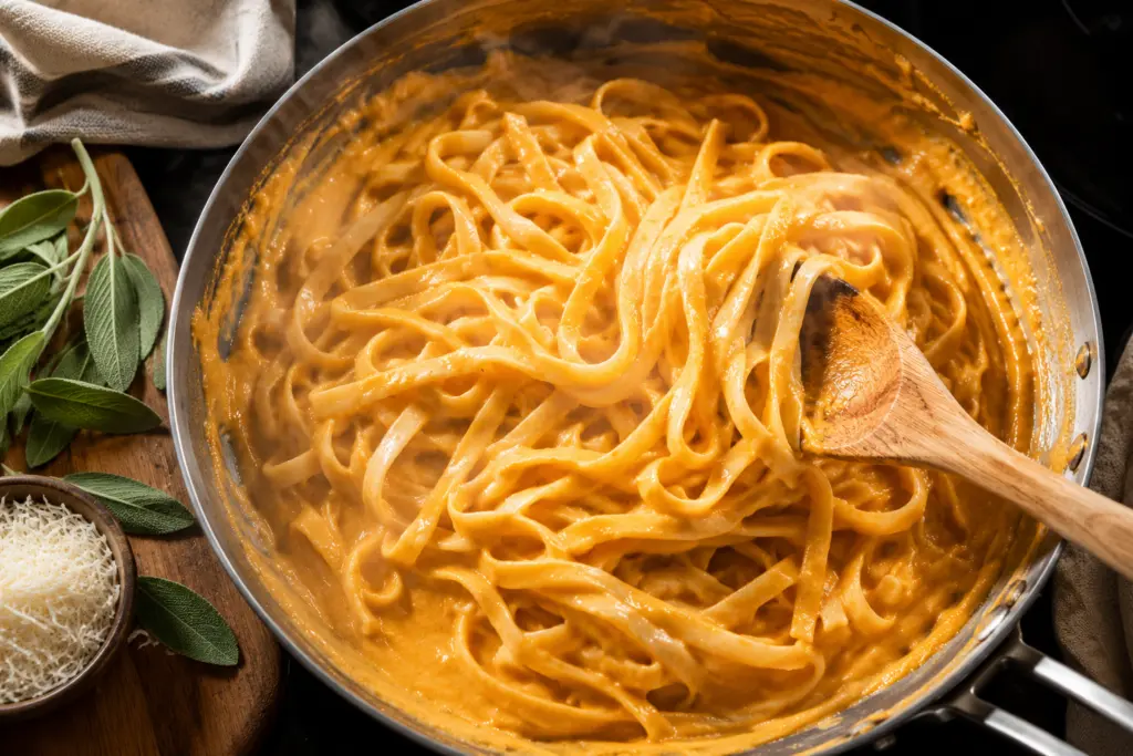 The Best Pumpkin Pasta Sauce Recipe 4 Creamy pumpkin pasta sauce Skillet