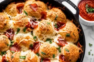 Easy Pizza Pull Apart Rolls Recipe