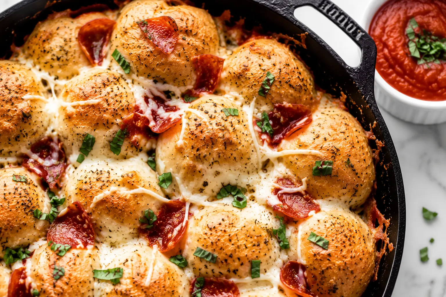 Easy Pizza Pull Apart Rolls Recipe