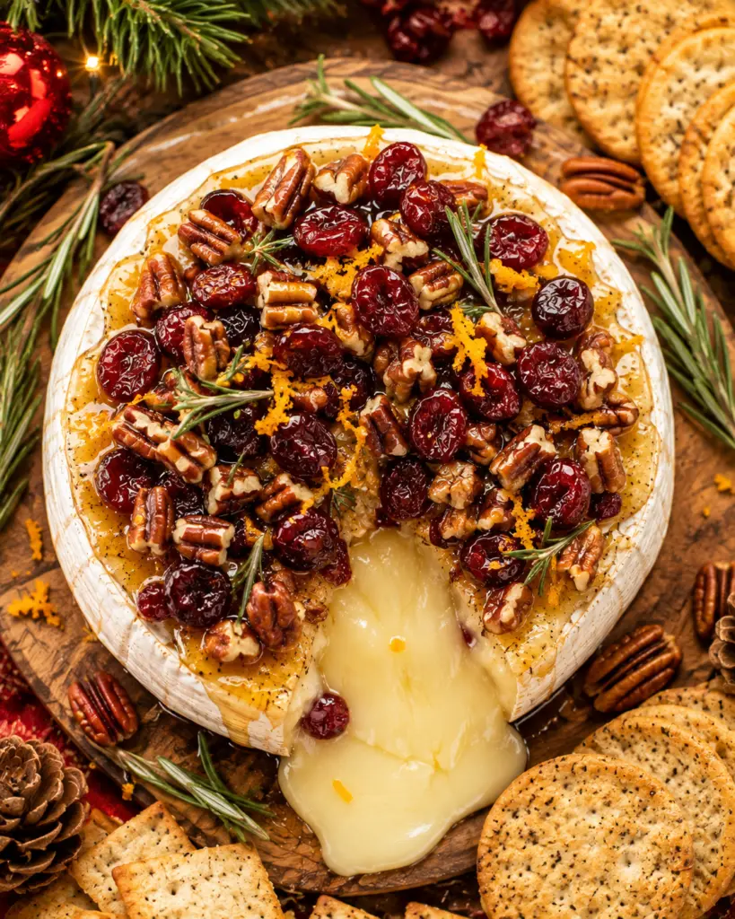 20 Baked Brie Recipes 5 Cranberry Pecan Baked Brie