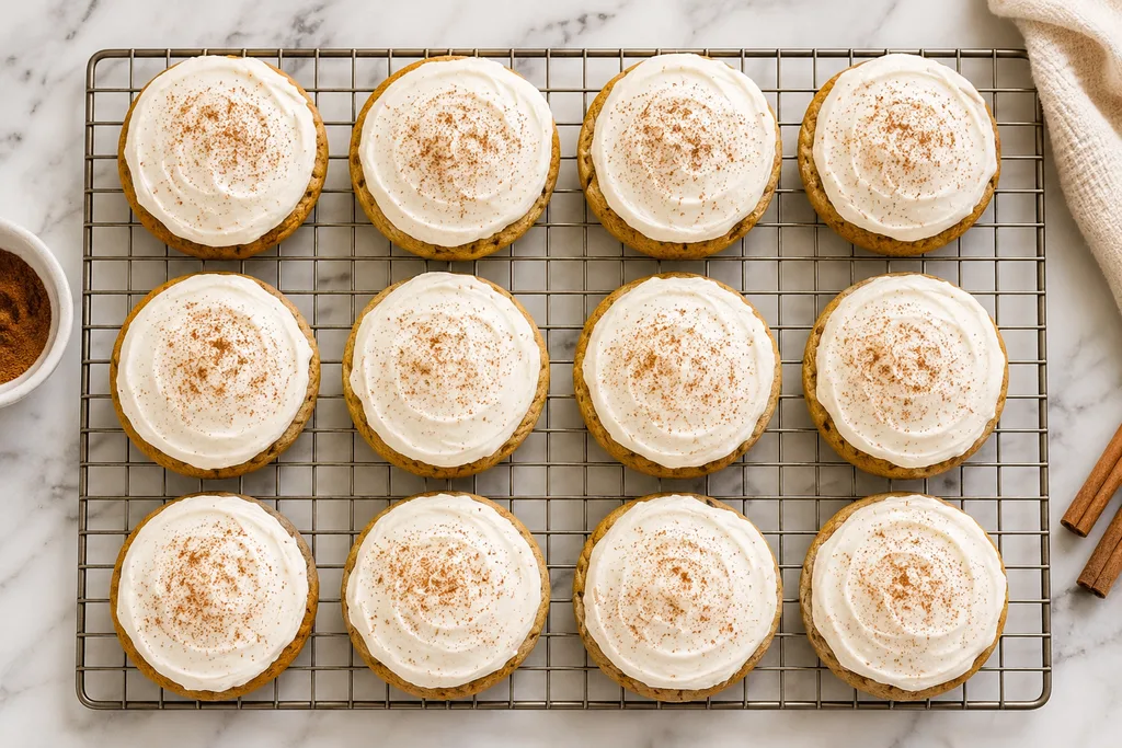 The Best Vegan Pumpkin Spice Cookies Recipe 5 Freshly baked vegan pumpkin spice cookies