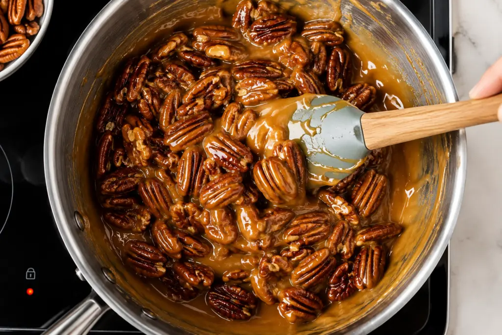 Caramel Pecan Chocolate Clusters Recipe