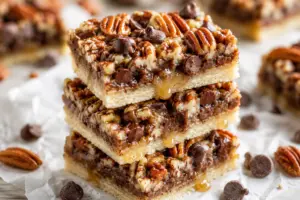 Pecan Chocolate Pie Bars Recipe