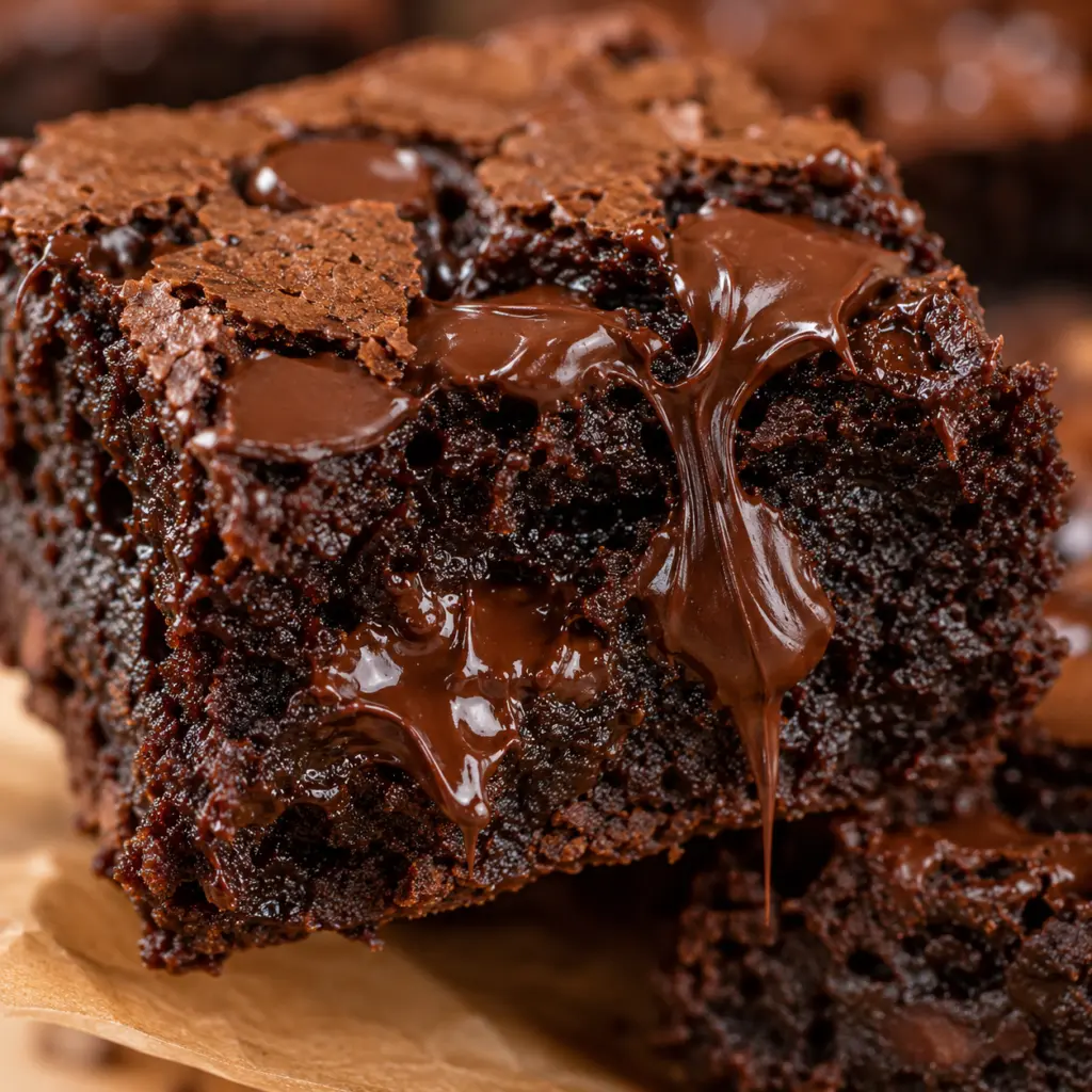 Chocolate Chickpea Brownies Recipe 2 Gooey Chocolate Chickpea Brownies