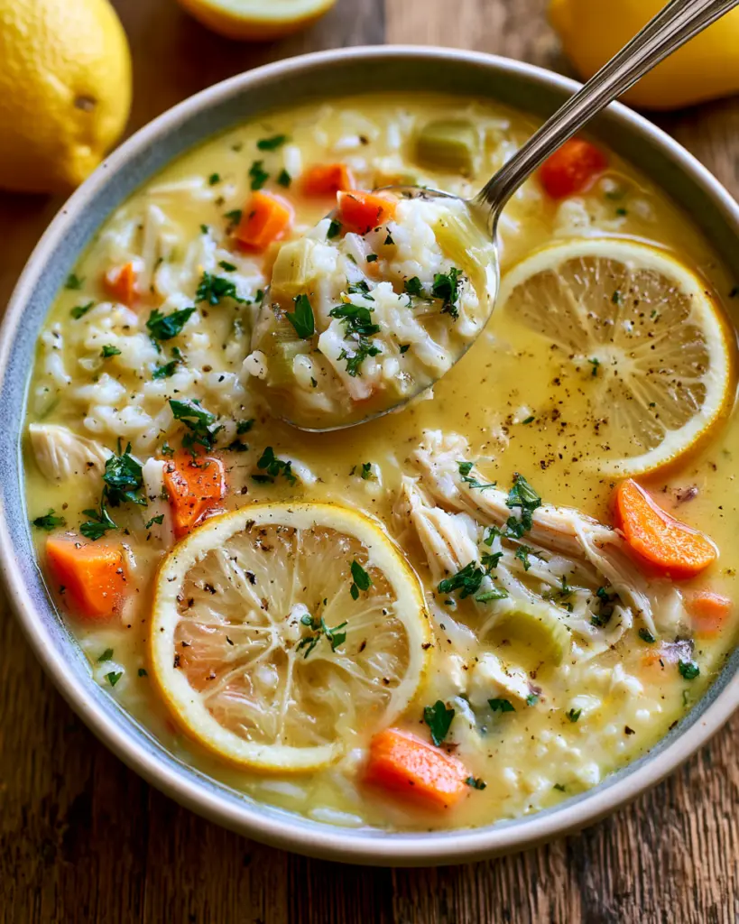 Chicken Lemon Rice Soup Recipe 9 Greek Chicken Lemon Rice Soup