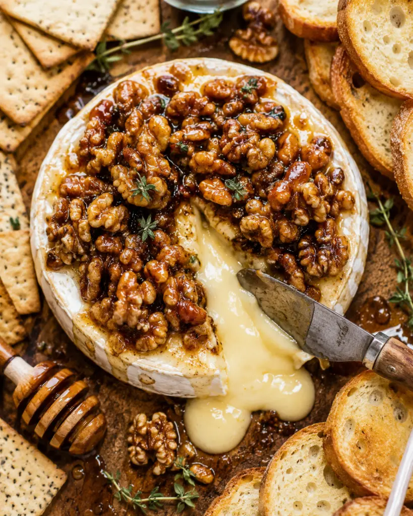 20 Baked Brie Recipes 4 Honey Walnut Baked Brie