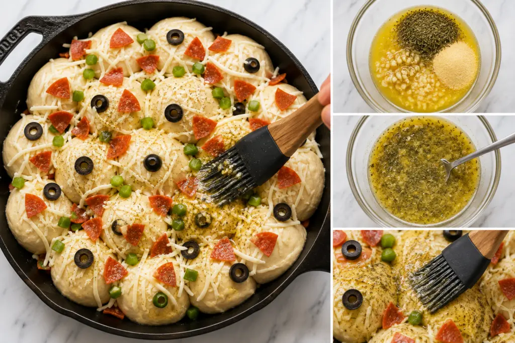 Easy Pizza Pull Apart Rolls Recipe 6 Easy Pizza Pull Apart Rolls Recipe