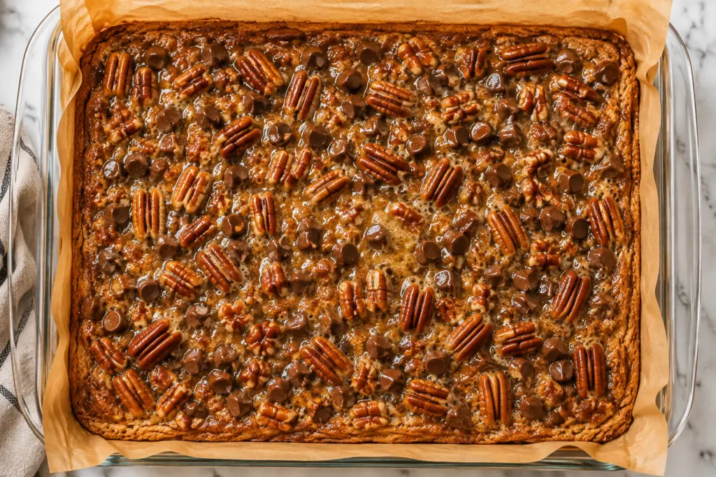Pecan Chocolate Dessert Bars