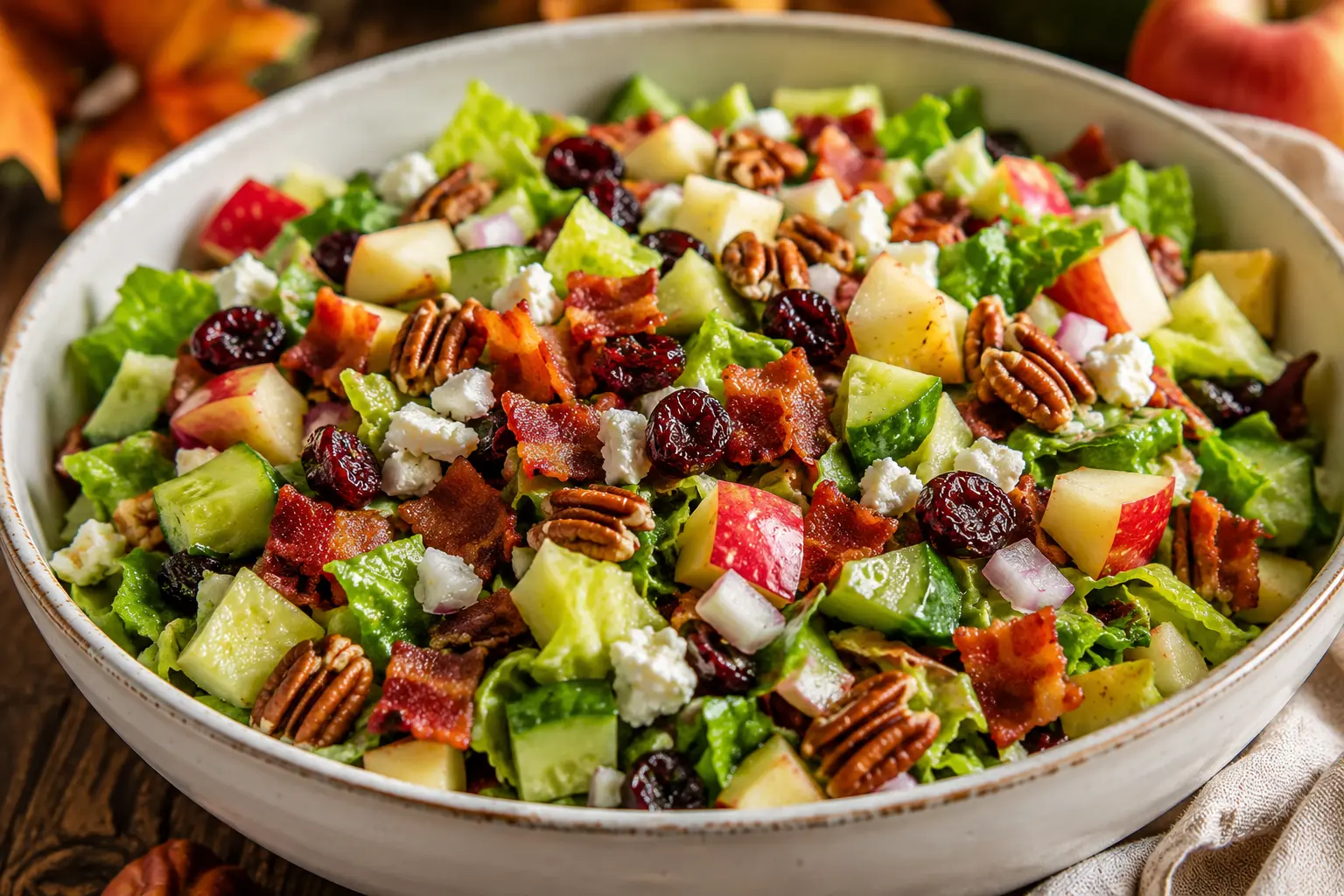 Autumn Chopped Salad Recipe