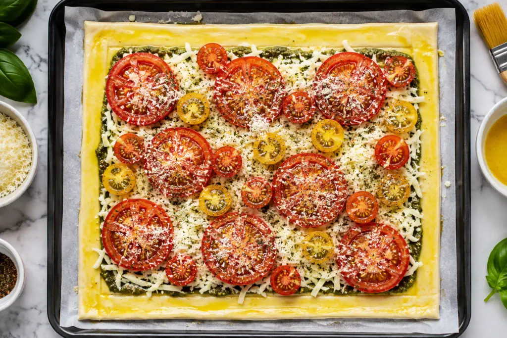 Puff Pastry Tart Recipe Ideas (Quick and Easy) 4 Unbaked puff pastry tart