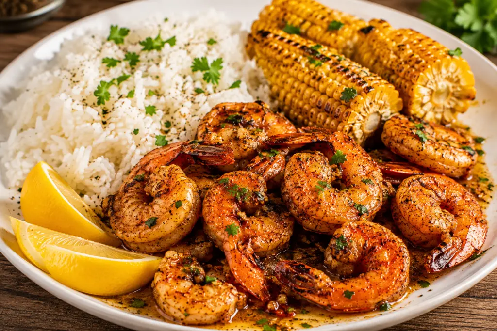 Easy Cajun Shrimp Recipe 4 cajun shrimp serving