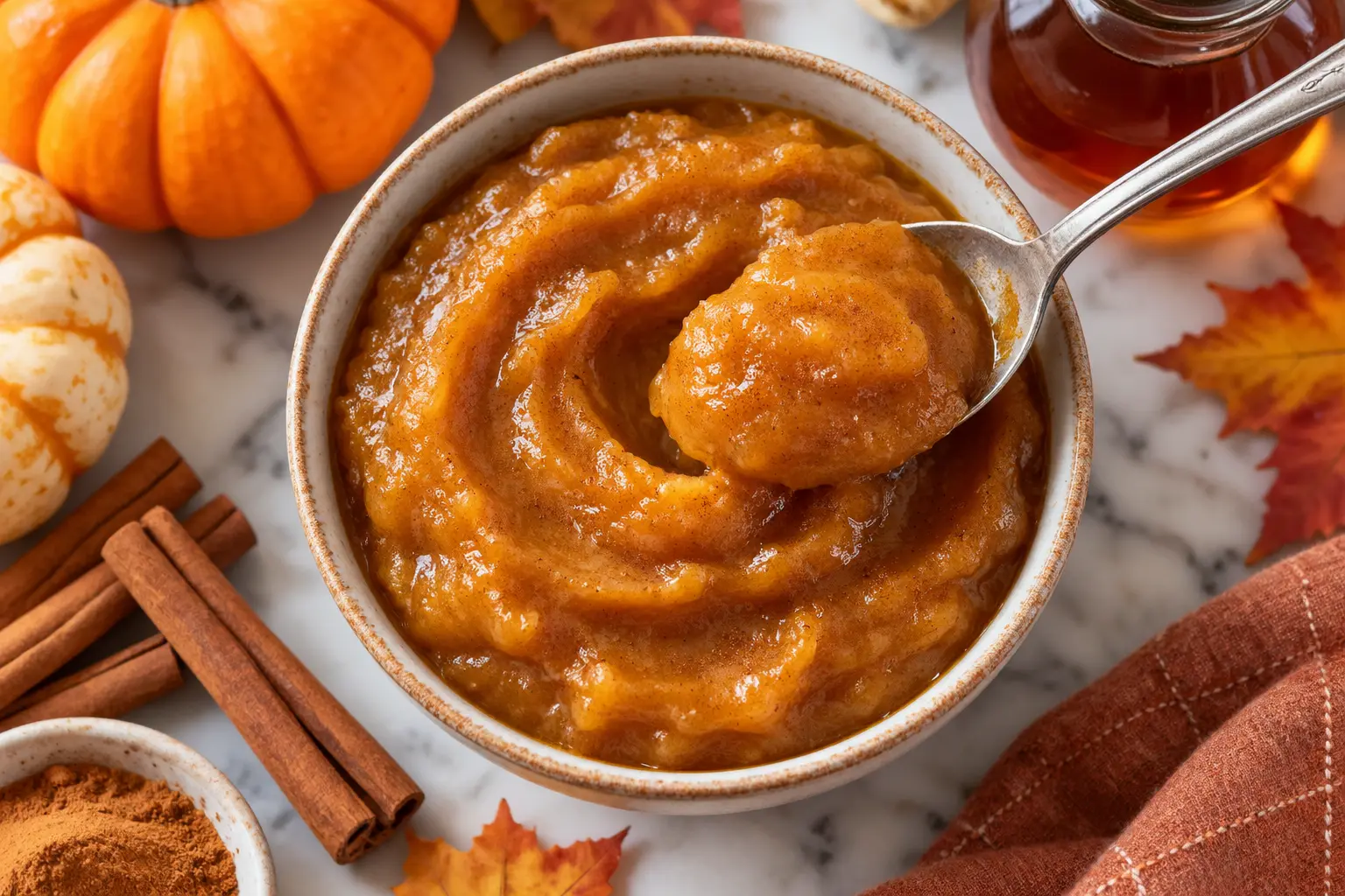 Spiced Pumpkin Butter with 6-Ingredients