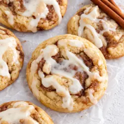 Cinnamon Rolls cookies with Cream Cheese Icing 12 Cinnamon Roll Cookies Recipe