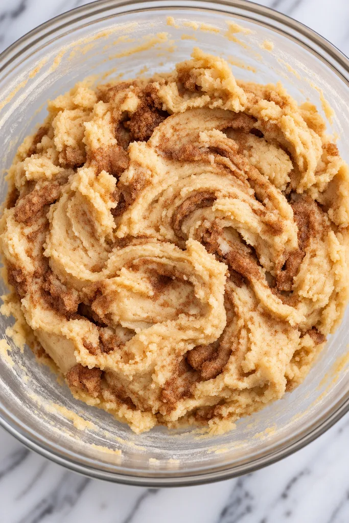 Cinnamon Rolls cookies with Cream Cheese Icing 8 Chill the Cinnamon Rolls Cookies Dough