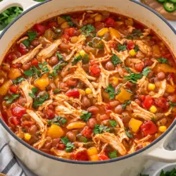 Southwestern Chicken Soup Recipe 9 Easy Southwestern Chicken Soup Recipe Card