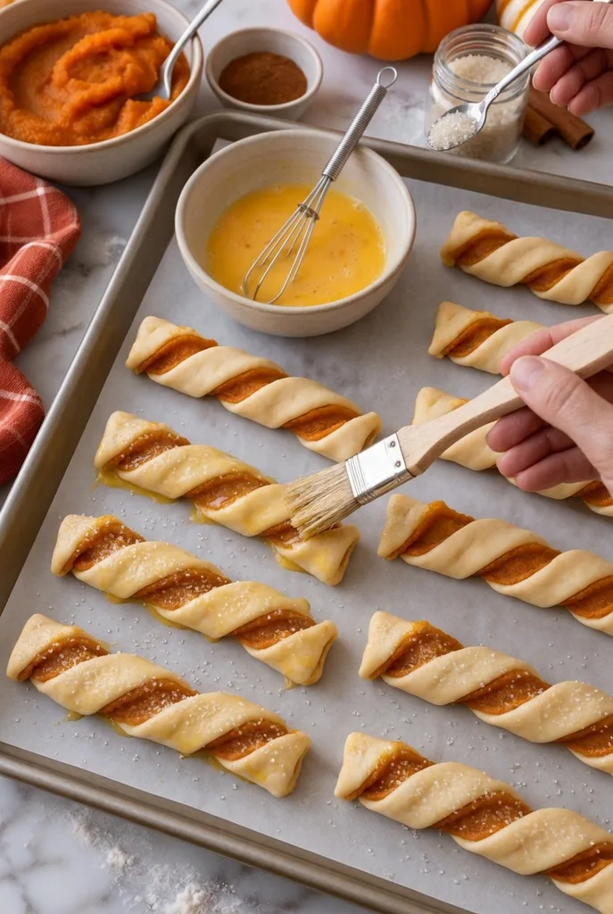 Flaky Sourdough Pumpkin Pie Twists Recipe 9 Flaky Sourdough Pumpkin Pie Twists