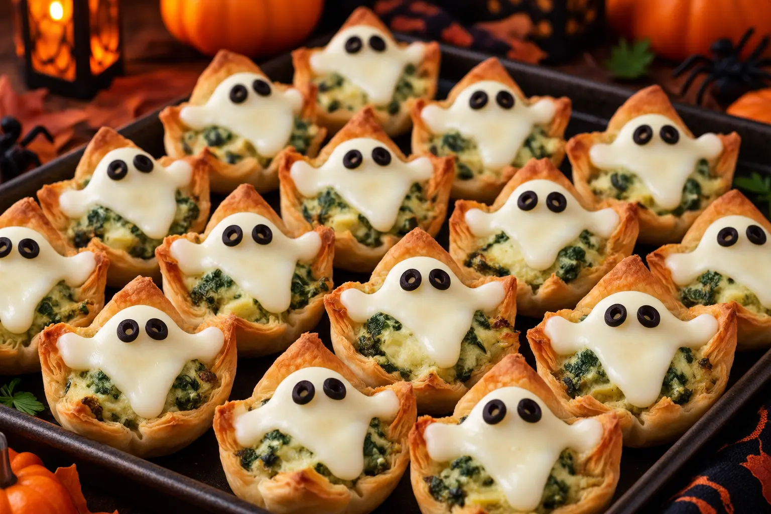 BOO! Artichoke and Spinach Bites Recipe