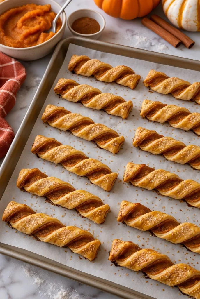 Flaky Sourdough Pumpkin Pie Twists Recipe 10 Golden Flaky Sourdough Pumpkin Pie Twists
