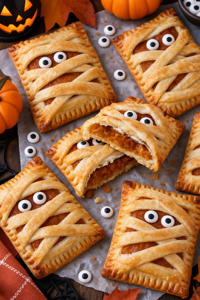 Easy Homemade Pumpkin Pop Tarts Recipe 7 Halloween Pumpkin Pop Tarts