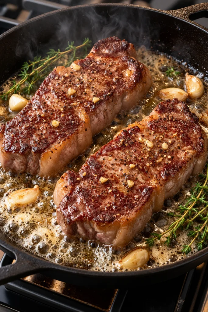 Juicy New York Strip Steak – Marry Me Steak Recipe 4 Perfectly Searing the New York Strip Steak