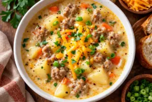 Creamy Sausage Potato Soup Recipe