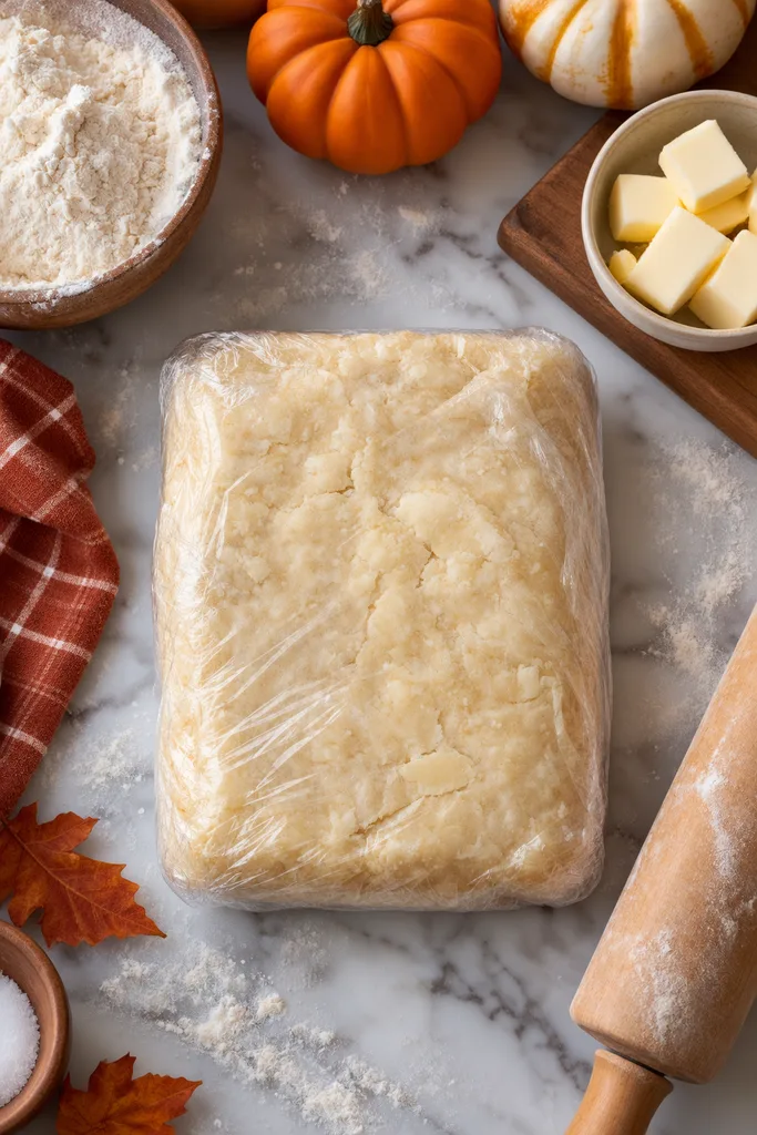 Flaky Sourdough Pumpkin Pie Twists Recipe 4 Chill the Flaky Sourdough Dough