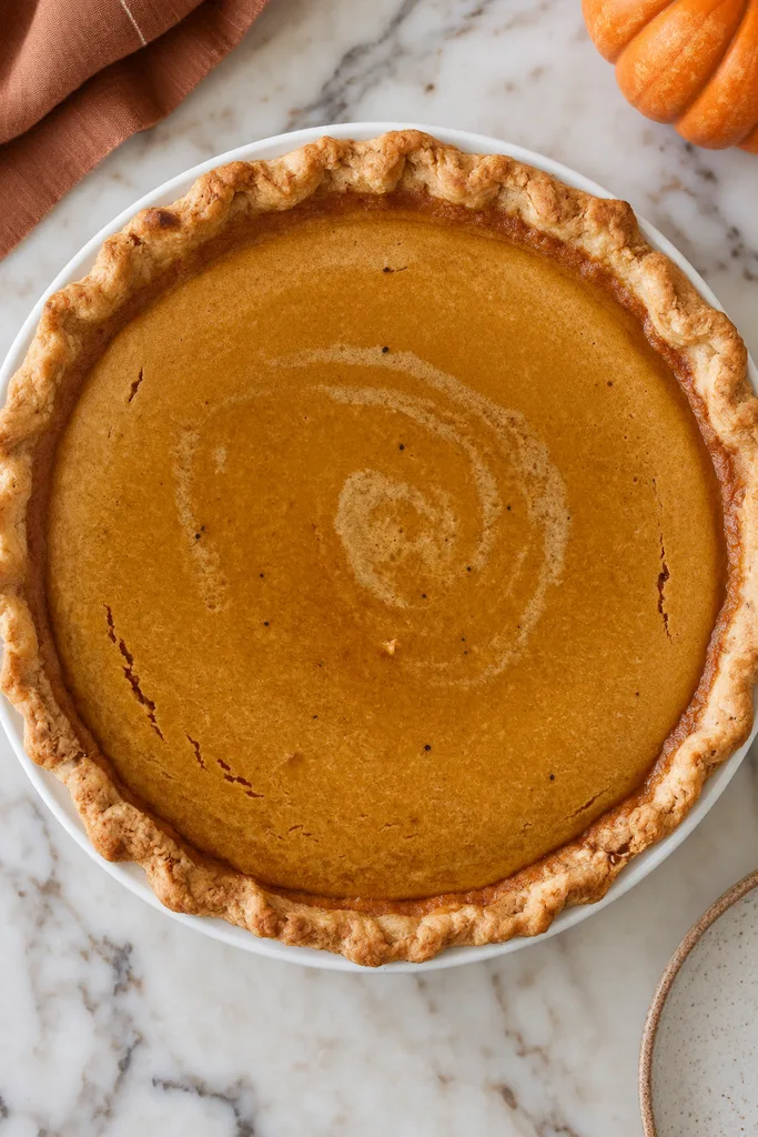 Sourdough Discard Pumpkin Pie Recipe 6 freshly baked sourdough discard pumpkin pie