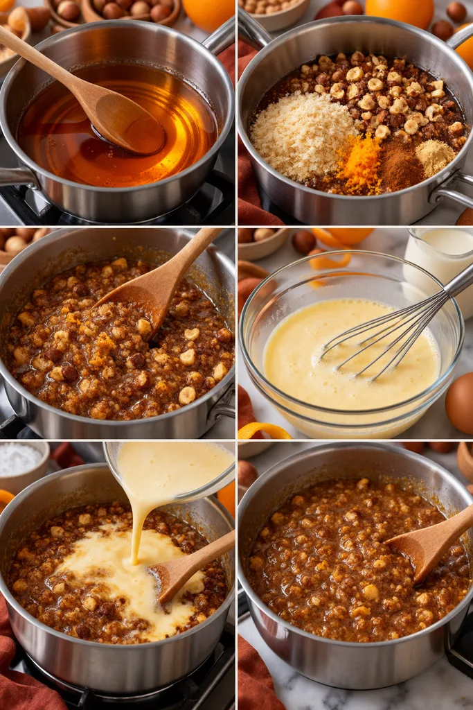 Delicious Spiced Hazelnut Tart Recipe 4 Make the Spiced Hazelnut Filling