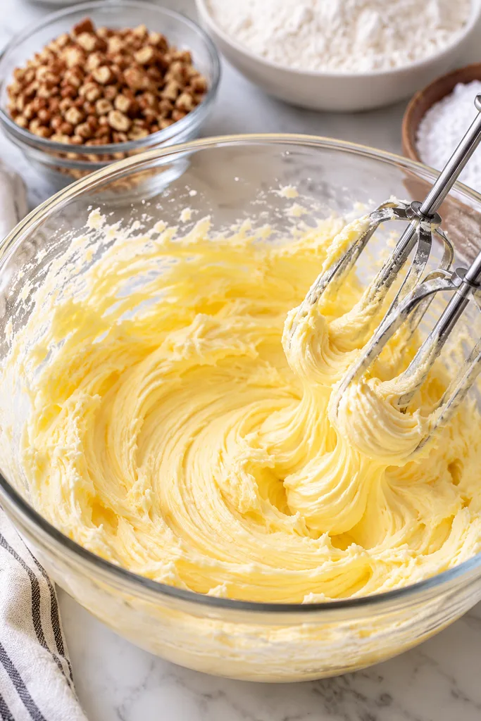 Southern Pecan Butterballs 4 Creamy Batter in Motion
