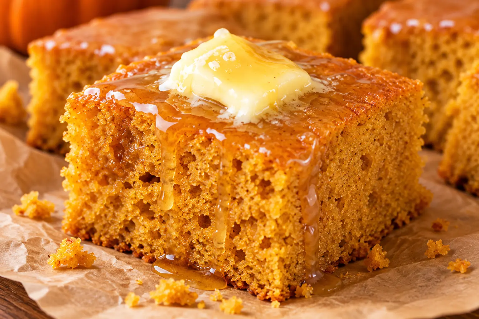 Fluffy Pumpkin Cornbread Recipe