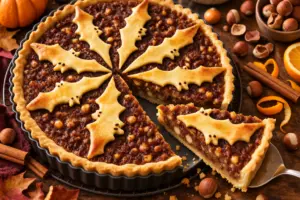 Delicious Spiced Hazelnut Tart Recipe
