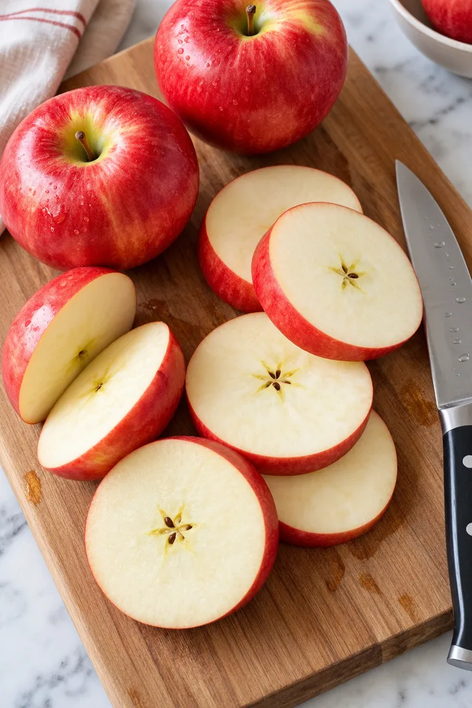 Easy Halloween Spider Apples Recipe 3 Prepare the Apples