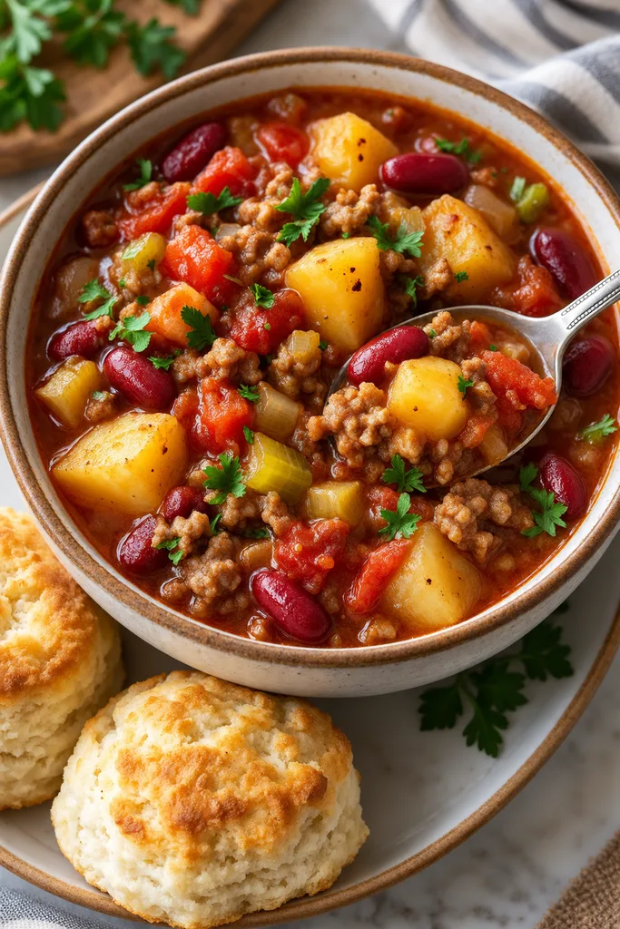 Crock Pot Shipwreck Stew Recipe 5 Crock Pot Shipwreck Stew with Biscuits