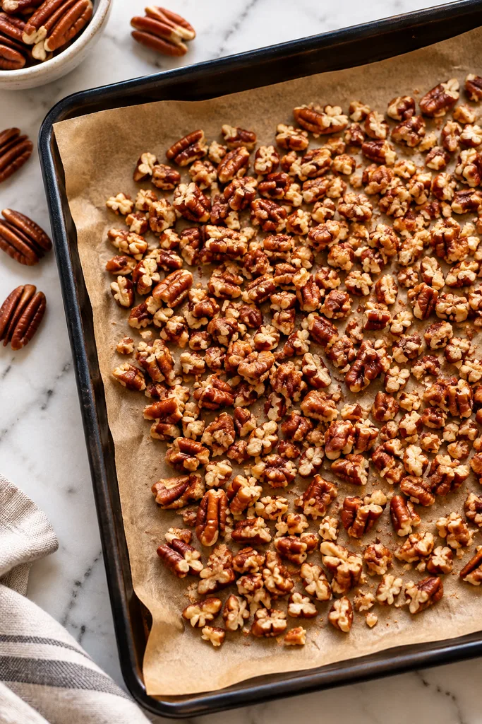 Maple Pecan Cookies with Maple Glaze 3 How to Toast Pecans