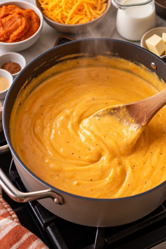 Make the Creamy Cheese Sauce